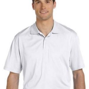 White Golf Shirt - M354 Harriton