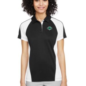 Harriton Ladies' Advantage Snag Protection Plus IL Colorblock Polo (m385w)